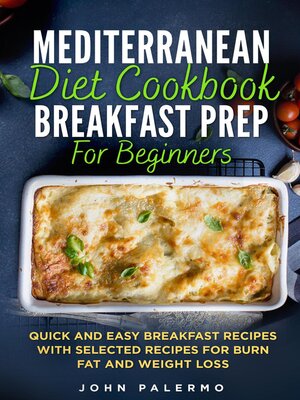 cover image of Mediterranean Diet Cookbook Breakfast Prep for Beginners